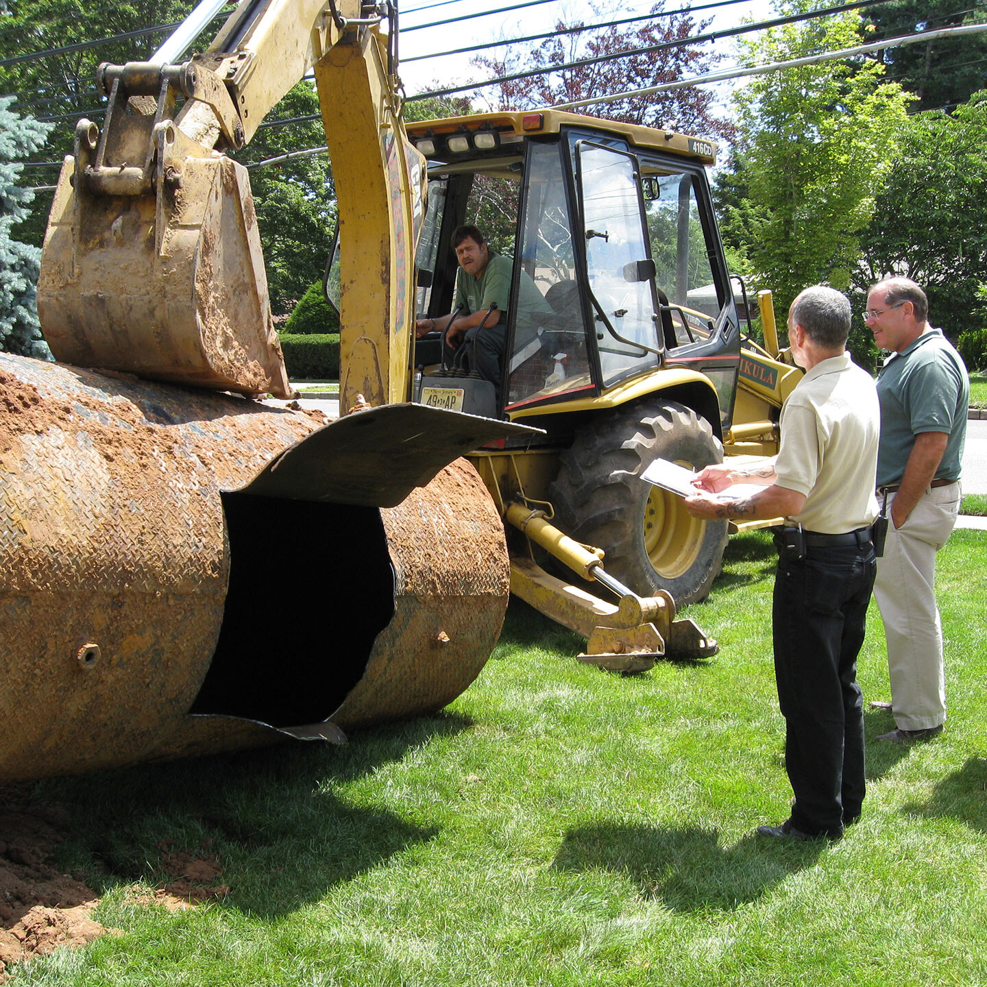 mikula contracting oil tank removal