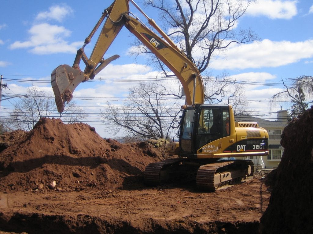 Mikula excavation job | Mikula Contracting